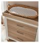 CuddleCo Musa Rattan Changing Basket with Liner - British product