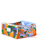 Flat Lay Co. Jelly Flat Lay Makeup Bag Mediterranean Oranges - British product