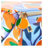 Flat Lay Co. Jelly Flat Lay Makeup Bag Mediterranean Oranges - British product