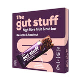 Barrita de frutos secos con alto contenido en fibra, cacao y avellanas de The Gut Stuff, 3 x 35 g