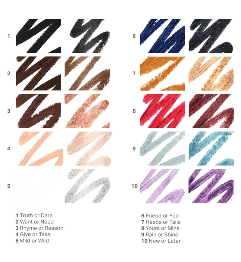 Morphe Bi-Liner dual ended gel eyeliner pencil, imported from the UK