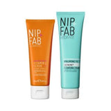 Nip+Fab Hyaluronic Fix Cleansing Cream And Vitamin C Scrub Duo Cleanser
