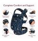 Momcozy baby carrier Starry Night Cotton 3M+, imported from the UK