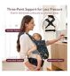Momcozy baby carrier Starry Night Cotton 3M+, imported from the UK