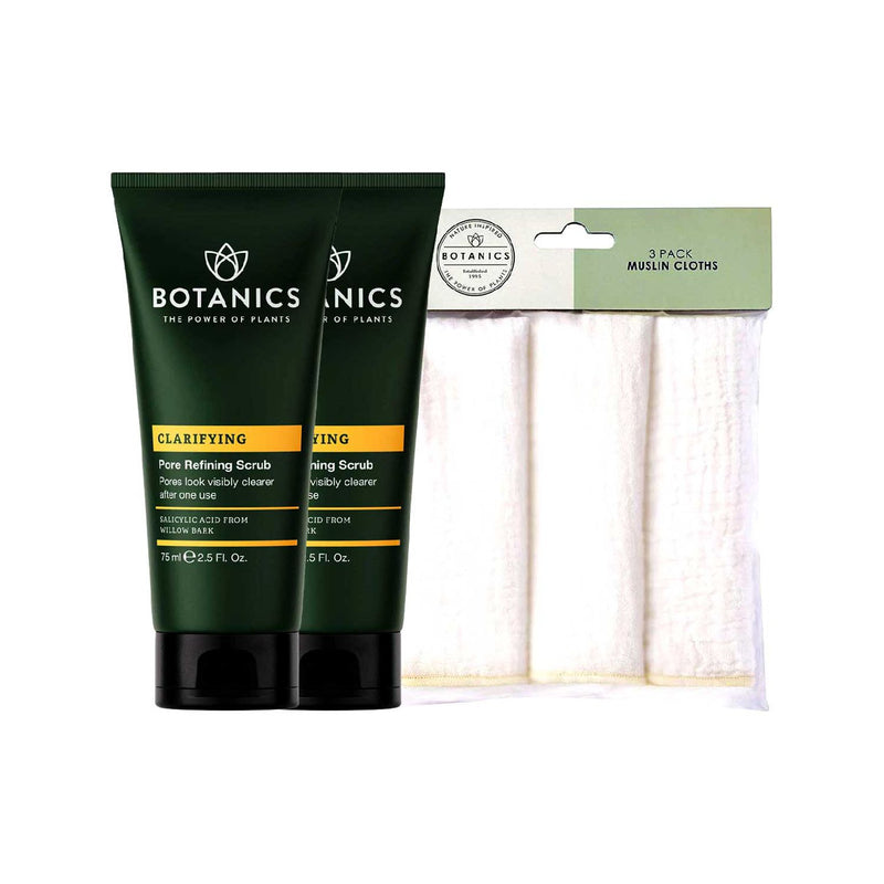 Botanics pore refining scrub duo set, UK version