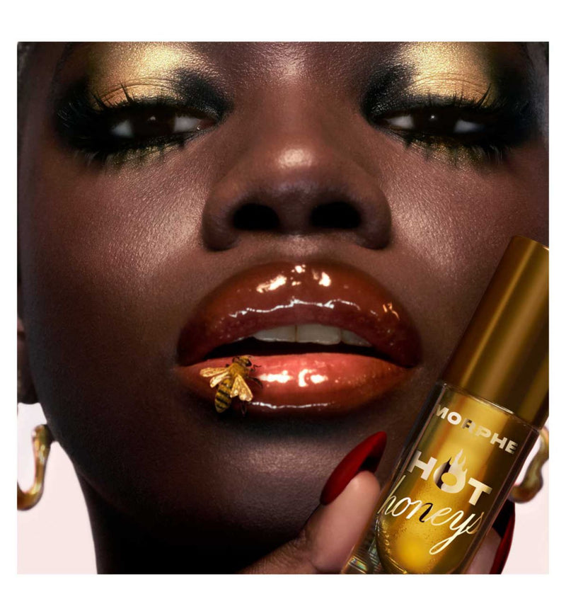Morphe Hot Honeys Plumping Lip Oil, imported from the UK