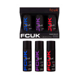FCUK Urban Vintage Sport body spray trio 200ml (British brand)