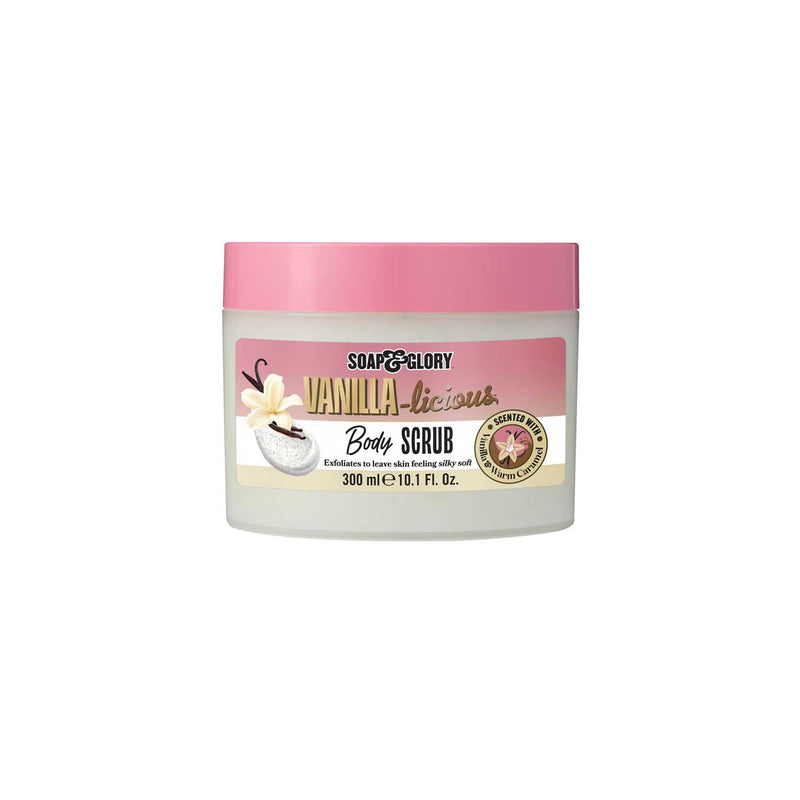 Soap & Glory body scrub vanilla licious 300ml (British brand)