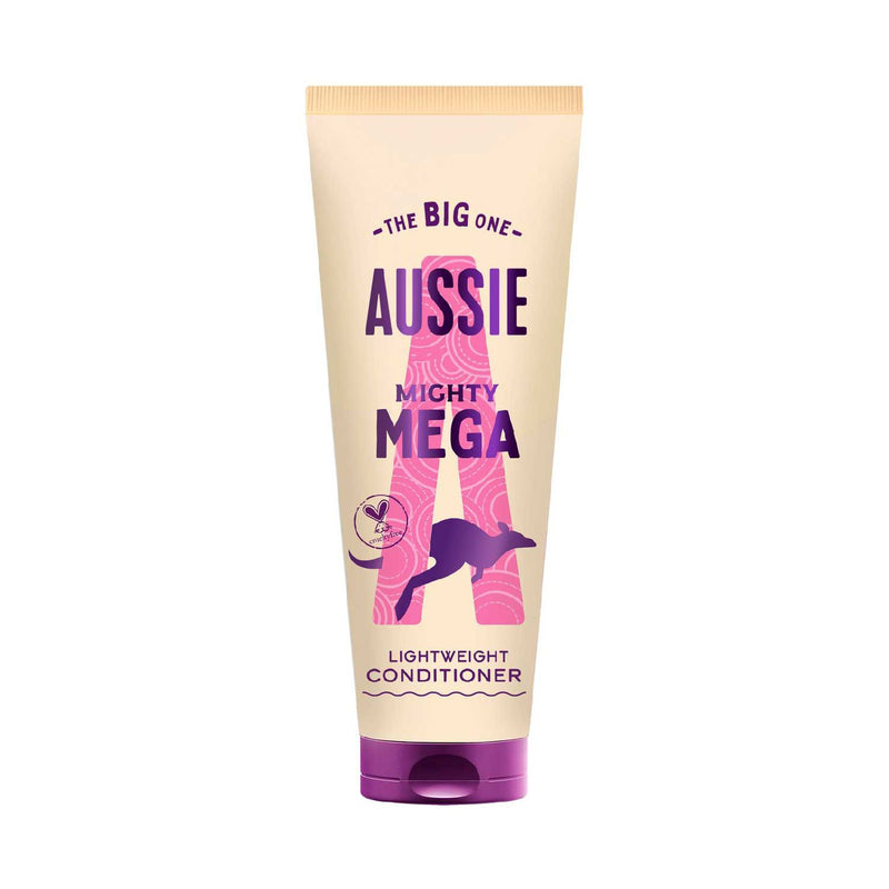 Aussie Mighty Mega conditioner white strawberry 275ml - British product