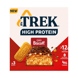 Trek høyprotein Biscoff-barer multipakke 3 x 44 g