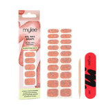 Mylee Candy Floss gel nail wraps 20pcs (British brand)