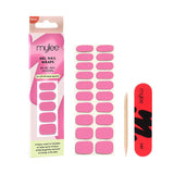 Mylee Gel Nail Wraps Peony 20pcs, imported from the UK