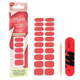 Mylee Gel Nail Wraps Be Yourself Neon Coral 20 Wraps