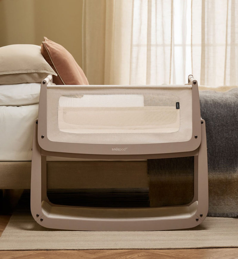 Snuz Pod 5 Bedside Crib Mocha For Babies (British brand)