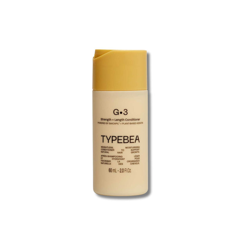 Typebea G2 length strength shampoo mini bottle (British brand)