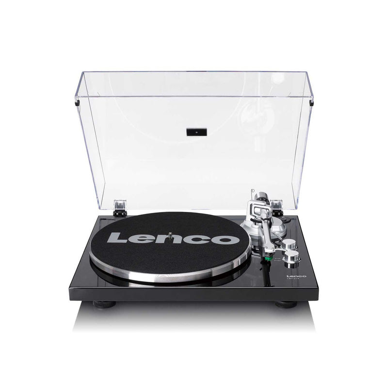 Lenco LBT-215BK Turntable Piano Black, UK version