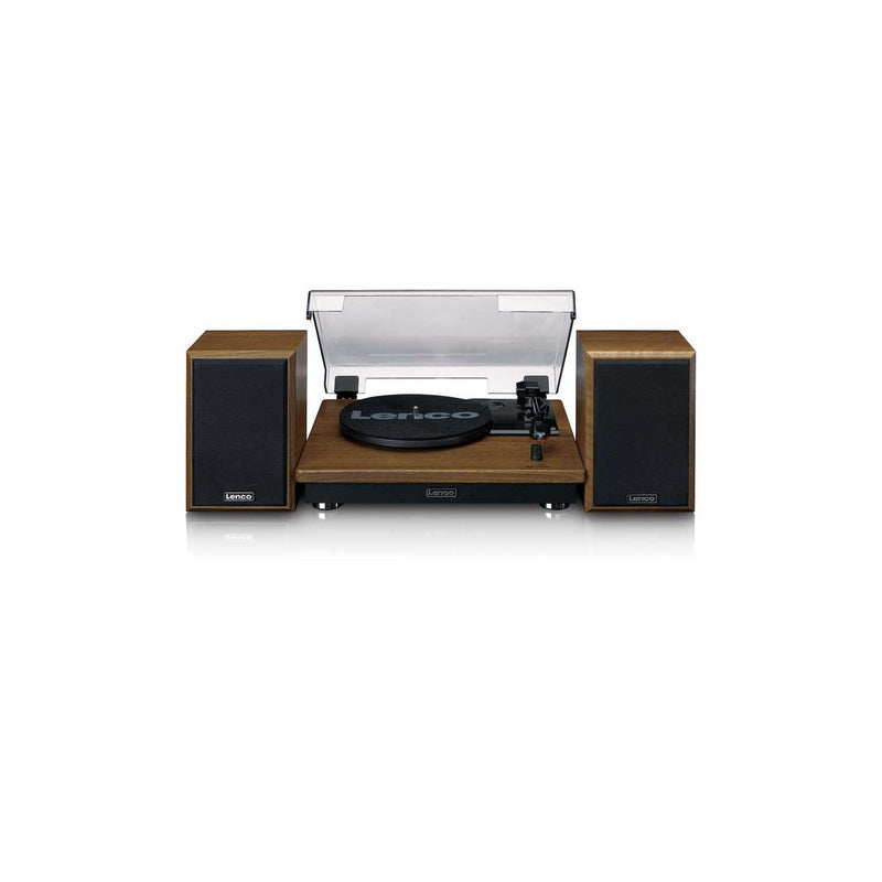 Lenco LS-100 record player with speakers (British brand)