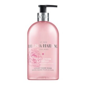 Baylis & Harding hand wash peony lychee vanilla 500ml, UK version