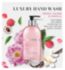 Baylis & Harding hand wash peony lychee vanilla 500ml, UK version