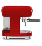 Smeg Espresso Coffee Machine in red (British brand)
