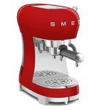 Smeg Espresso Coffee Machine in red (British brand)