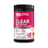 Optimum Nutrition whey protein powder Apple Raspberry 240g, imported from the UK