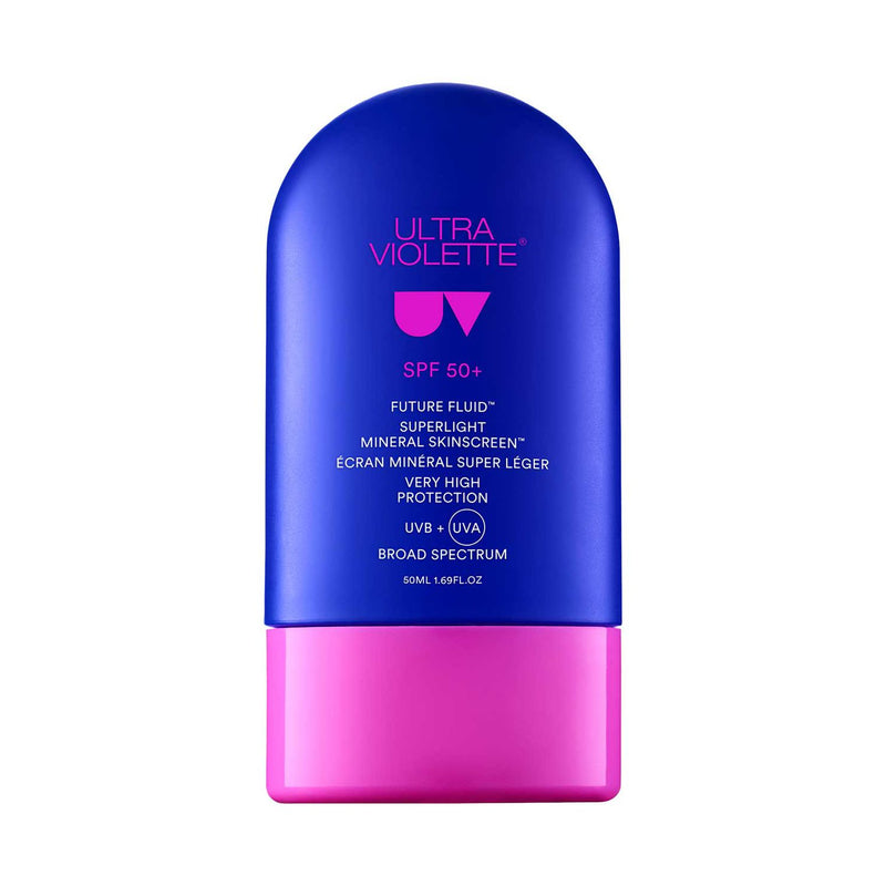 Ultra Violette Future Fluid Mineral Facial Sunscreen SPF50+ 50ml (British brand)