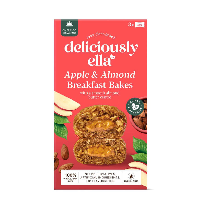 Deliciously Ella Apple & Almond Breakfast Bakes 50g, UK version
