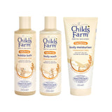 Childs Farm Oat Derma skincare bundle set of three, imported from the UK