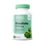 Osavi Rhodiola 500mg vegan capsules 60 servings (British brand)
