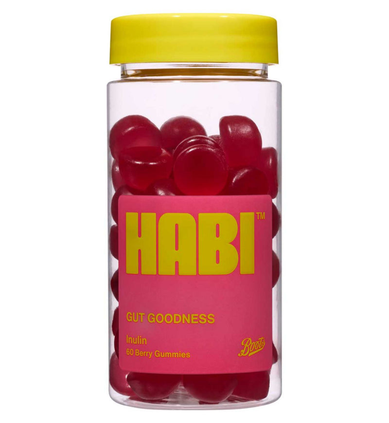 HABI inulin gummies berry flavour 60s - British product