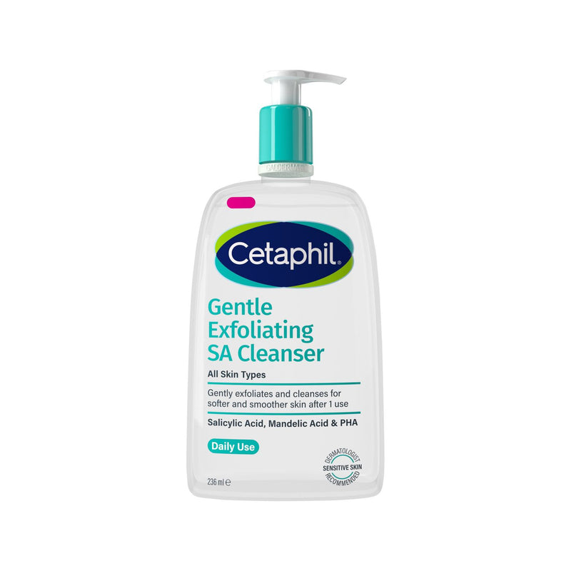 Cetaphil Gentle Exfoliating Cleanser Face & Body 236ml - British product