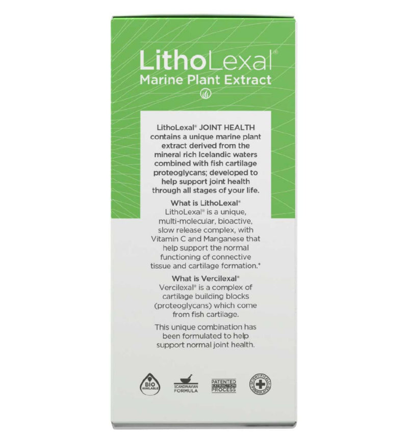 LithoLexal joint health tablets 60 pack, UK version