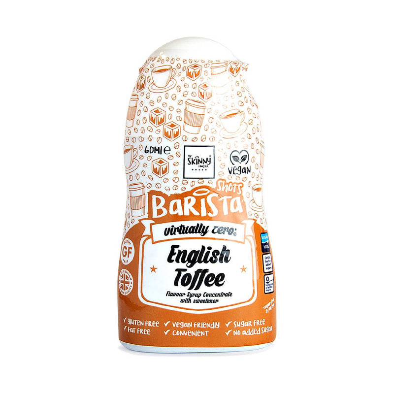 Skinny Food Co Coffee Syrup English Toffee 60ml (British brand)