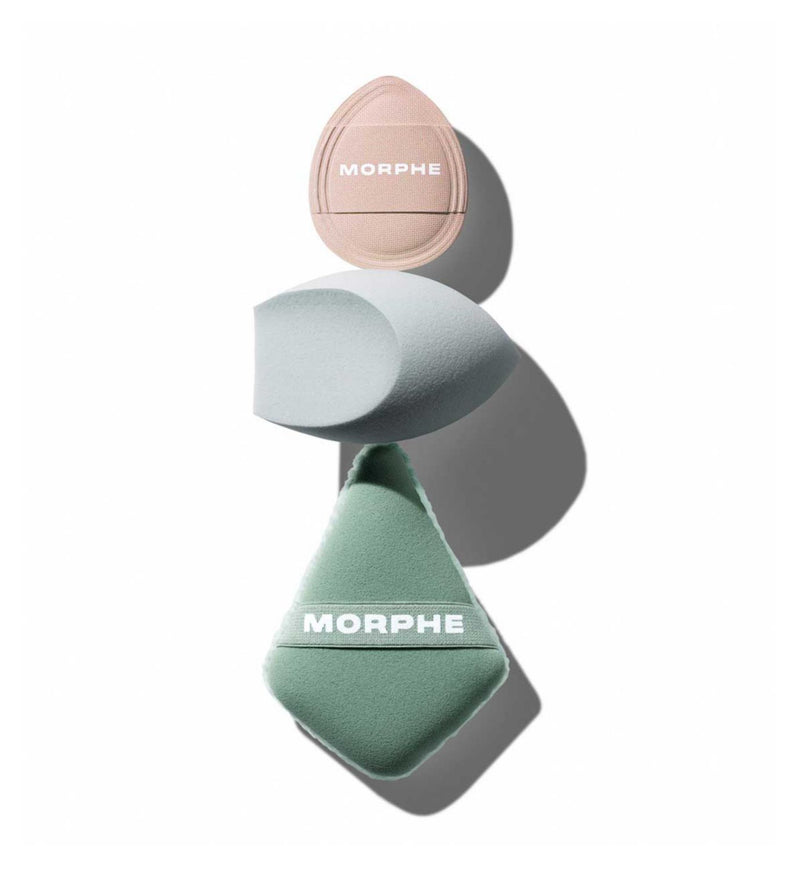 Morphe 3 piece makeup tool set, imported from the UK