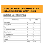 Skinny Food Co golden syrup zero calorie 425ml (British brand)
