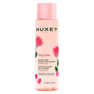 NUXE Very Rose Soothing Cleansing Micellar Water 400ml, imported from the UK