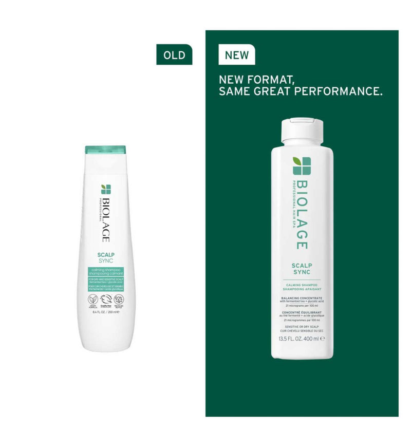 Biolage Scalp-Sync Calming Shampoo 400ml (British brand)