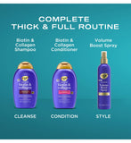 OGX Biotin Collagen Niacinamide Volume Boost Spray 233ml (British brand)