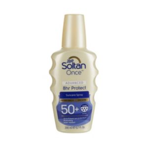 Boots Soltan Once Advanced 8 Hour Protect Suncare Spray SPF50+ 200ml- Buy online at McGrocer
