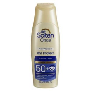 Soltan Once Advanced 8 timers beskyttende solkrem SPF50+ 200ml