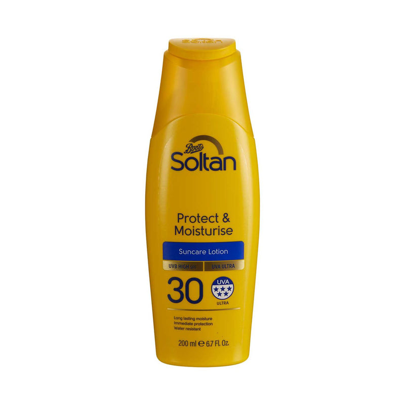 Soltan Protect and Moisturise Lotion SPF30 200ml (British brand)