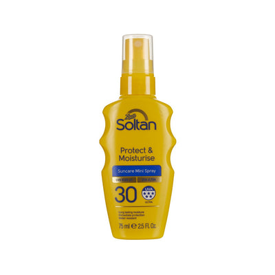 Soltan Protect & Moisturise Mini Sonnencreme Spray SPF30 75ml