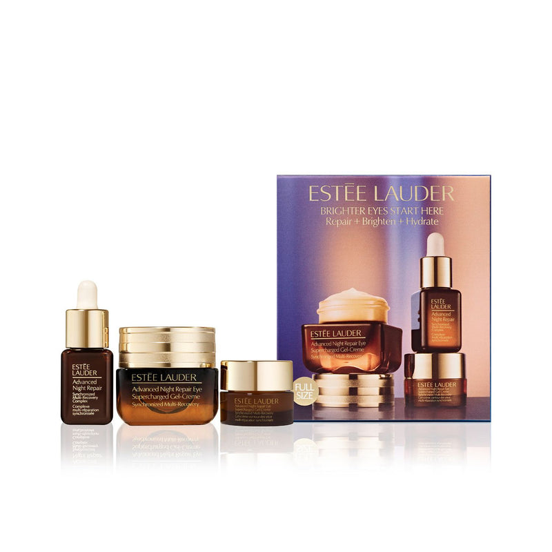Estée Lauder Advanced Night Repair gift set with eye cream (British brand)