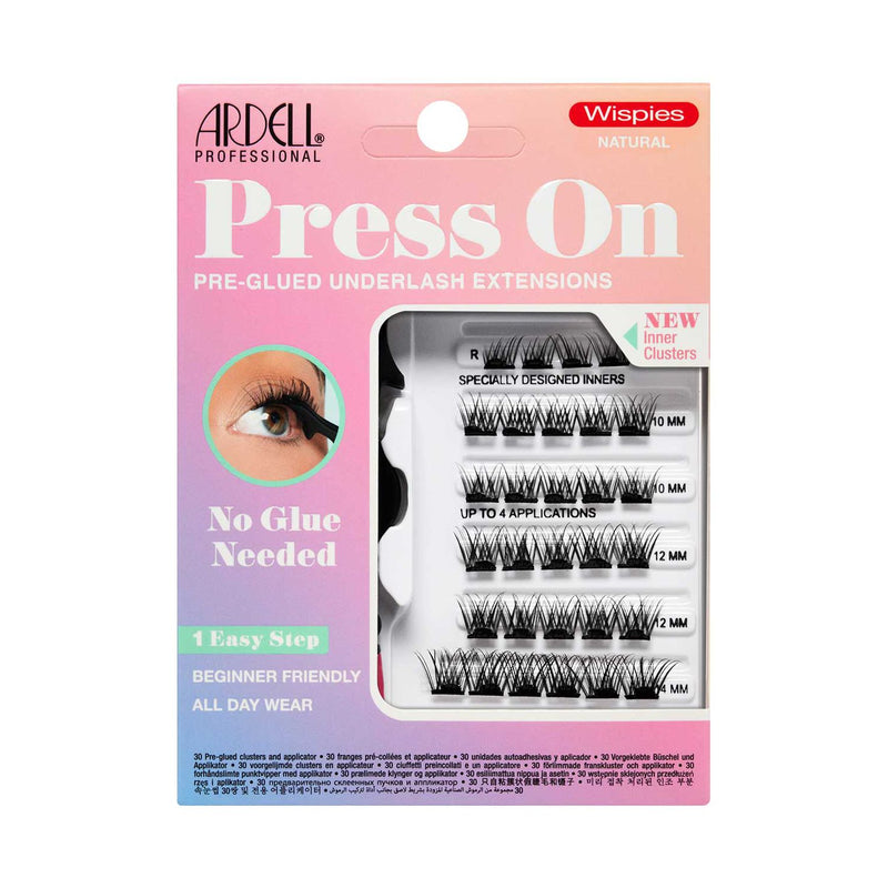 ARDELL Press On Clusters Wispies Natural 30pc - British product