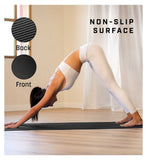 KG Physio Yoga Mat Black 8mm, UK version