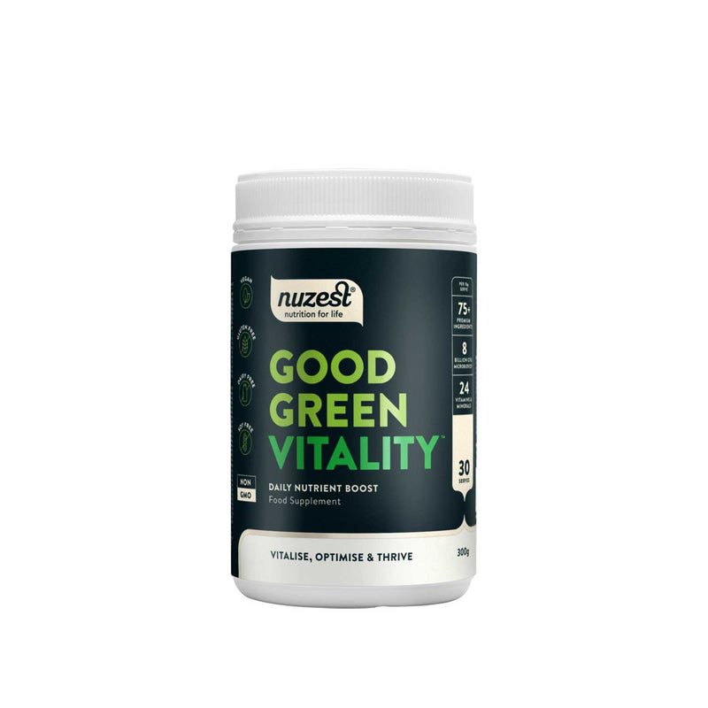 NUZEST Good Green Vitality Greens Powder 300g, UK version