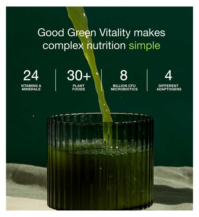NUZEST Good Green Vitality Greens Powder 300g, UK version