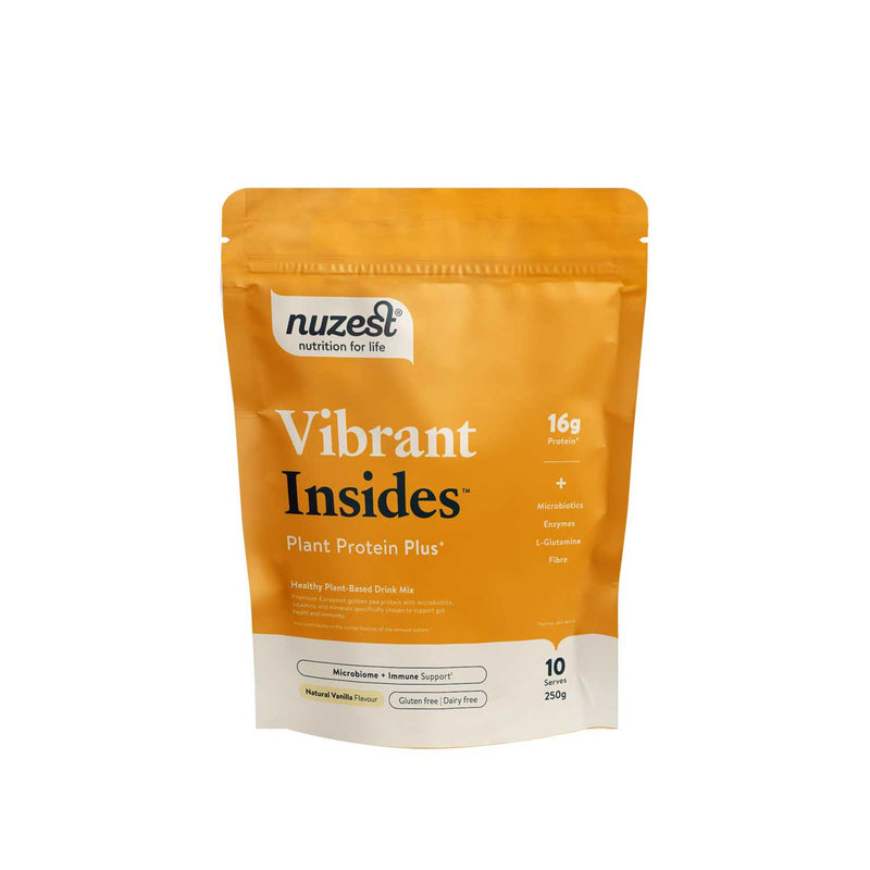 NUZEST pea protein powder vanilla 250g (British brand)