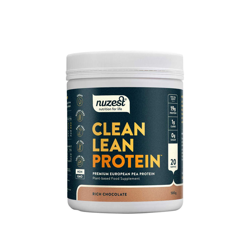 Nuzest Clean Lean Protein Rich Chocolate 500g, imported from the UK